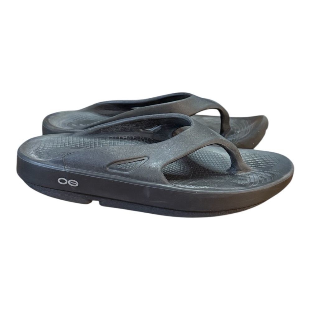 OOFOS Original Sandals Women's Size 7 Black